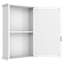Samirah 340mm W 510mm H Wall Cabinet Frameless Medicine Cabinet Mirror Adjustable