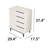 29.45'' W 4 - Drawer Dresser-1611052555