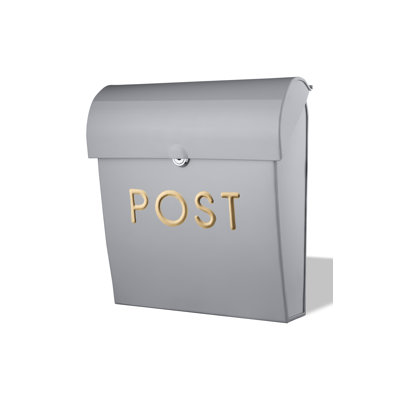 Buecker Aluminum Wall Mounted Post Box