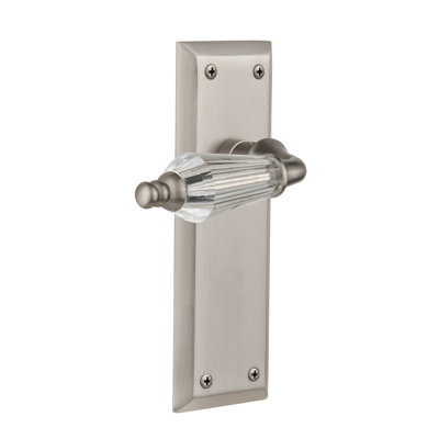 New York Plate Single Dummy with Parlour Lever