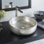 Bliss Ceramic Round Drop-In Bathroom Sink-1511539182
