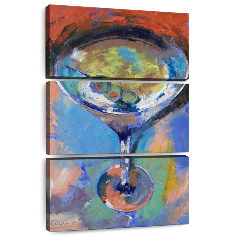 Yarlin Bar Martini, 50" H x 32" W