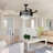 Daryle 42'' Ceiling Fan with LED Lights