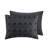 2 Pcs Black Clip Twin/Twin Xl Duvet Cover , - , Inner Ties For Insert Placement Correctly Right