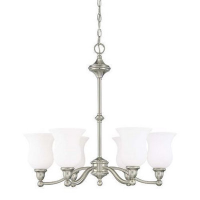 Lustre classique / traditionnel à 6 lumières Frison