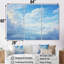 «Aqua Pastel Clouds Lansdcape IV», ensemble d'art sur toile-667070458-667070460