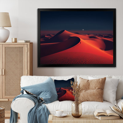 Red Desert Twilight Photo II - art mural désert