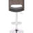 Adjustable Swivel Bar Stool With Diamond Finish, Weathered Oak, Contemporary Modern Style For Dining Room American Design Curved Back, 360 Swivel, And Height In Finish