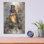 «Robin With The Cylinder» par Momart, art mural en métal