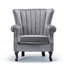 Cadsden Velvet Wingback Chair-38292145