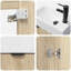 Single Bathroom Vanity with Ceramic Basin-1971279172