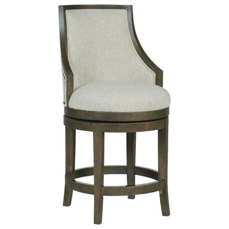 Robroy 30" Bar Stool, Charcoal, Straw (3162 08), Counter Stool (26" Seat Height)