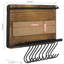 10 Hook Wall Mounted Jewellery Holder