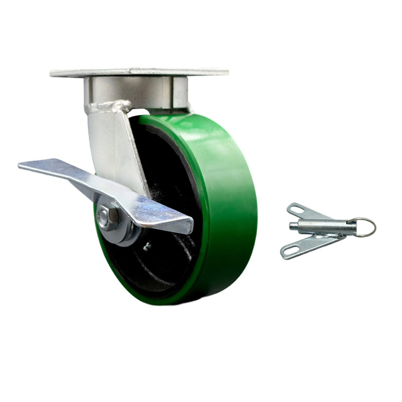 Poly Kingpinless sur roulettes, Vert