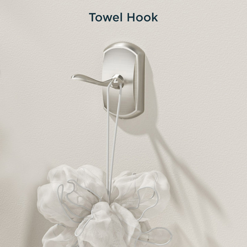 4 - Piece Bathroom Hardware Set, Brushed Nickel