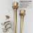 Tyena 1" Diameter Polyresin And Metal Adjustable Single Curtain Rod-1962136462-1962136461