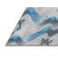 Tapis gris/bleu à motifs-1924383084