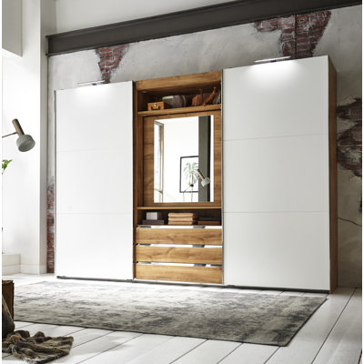 Branchburg 2 Door Manufactured Wood Wardrobe