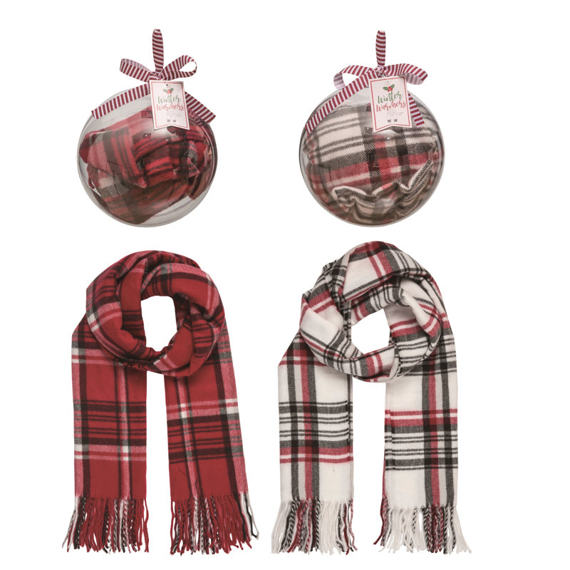  Ensemble de 2 décorations de Noël écossaises