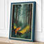Fox in Ancient Forest Rustic - Wrapped Canvas-1521009878-1521009884