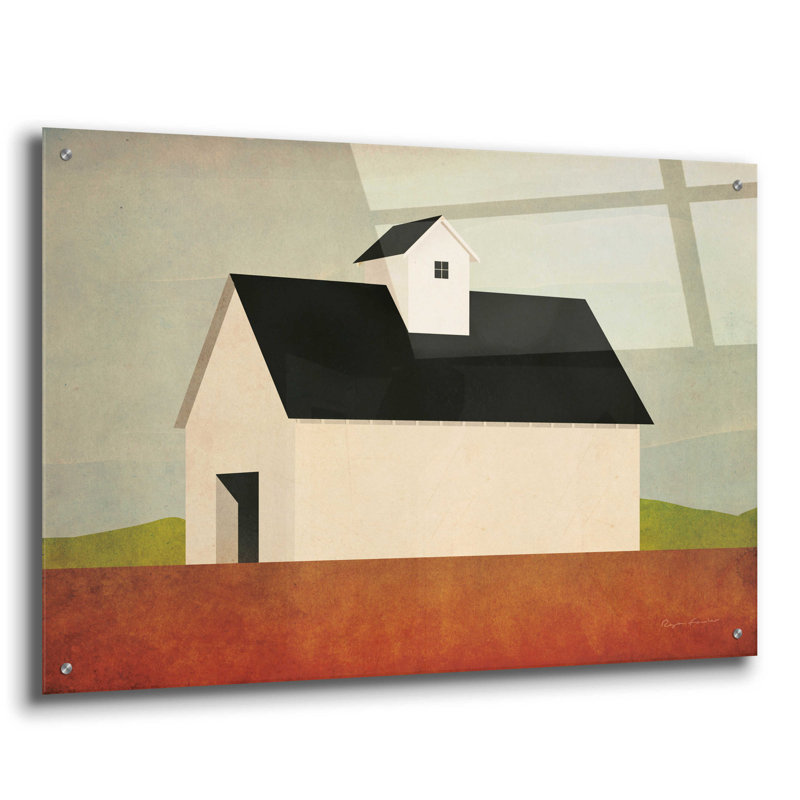 «Fall Barn» par Ryan Fowler, H 24 po x l 36 po x P 0,2 po