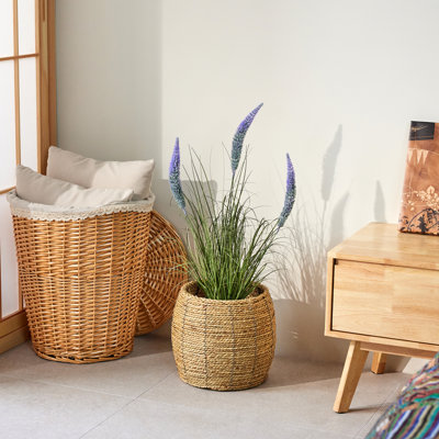 Herbe d'oignon artificielle en pot Adft