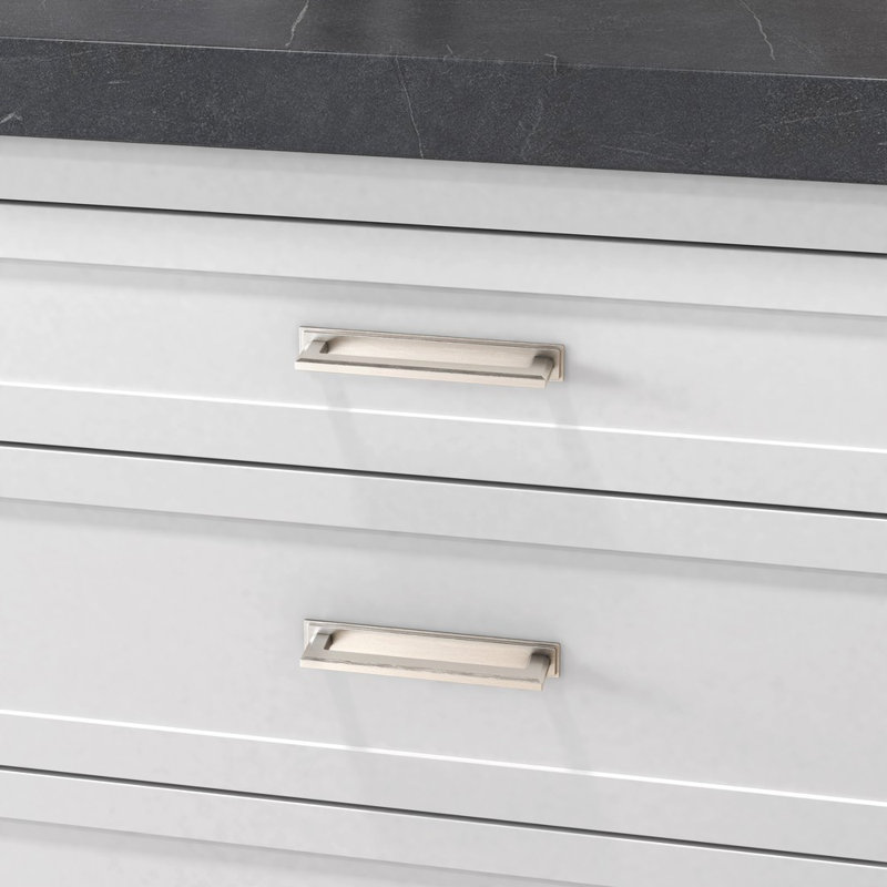 4941 Transitional Back Plate, Satin Nickel