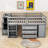 Alzata 3 Drawer Slat Loft Bed with Built-in-Desk by Isabelle & Max™-1209726627-1209726626