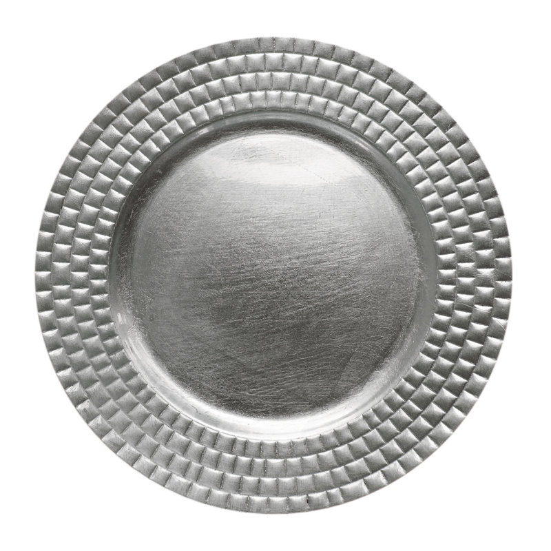 Plat de service 13 po, Argent
