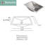 Brightwork Home 19.8'' L Bathroom Sink