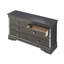 Commode Verona G6702-D avec design en relief champagne argenté, style traditionnel actualisé et poignées de tiroir chromées