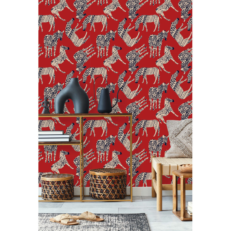 Panneau de papier peint, L 18,75 po x l 25 po, Vinyle