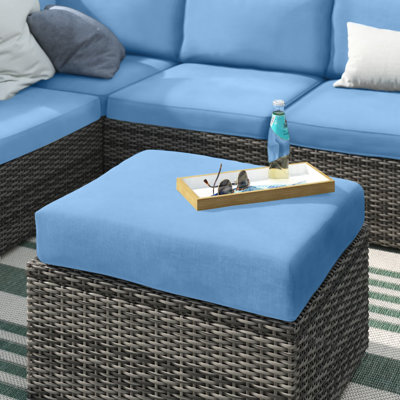 Sunbrella® Outdoor 3.5'' Ottoman Seat Cushion