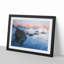 Beach in Yantai China in Abstract - Picture Frame Photograph Print-55683646-55683647