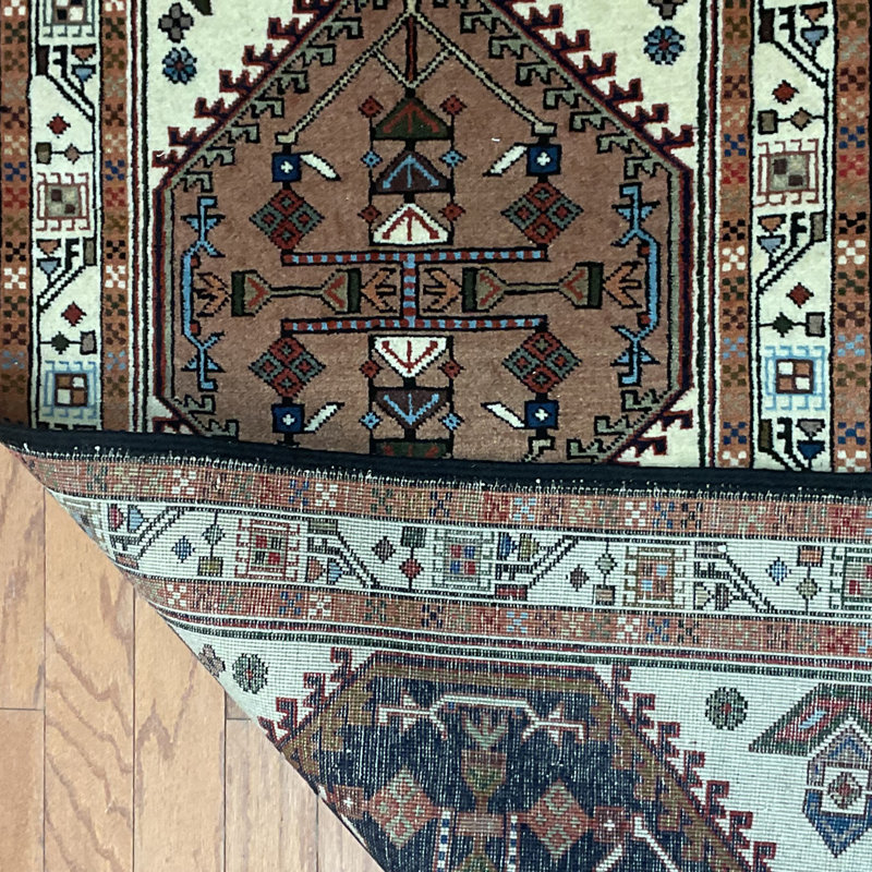  Handmade Tabriz Wool Runner