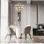Lustre spoutnik 10 lumières Transitional