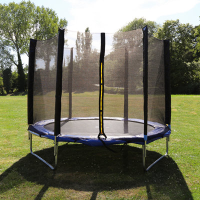 Edina Freeport Park ft Round Backyard Trampoline with Safety Enclosure