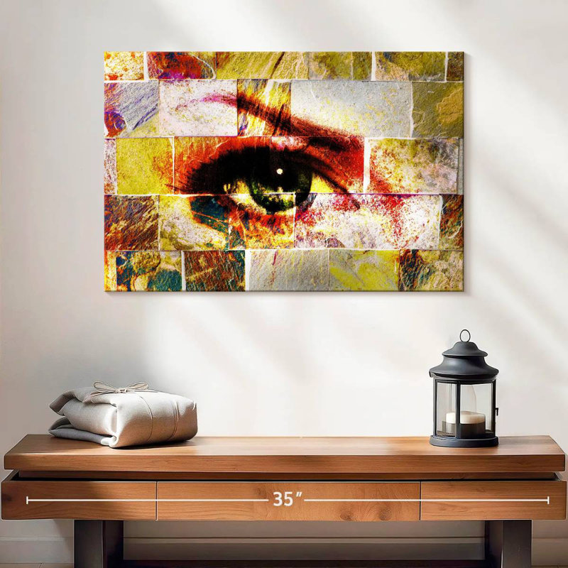 Shuttleworth Abstract Gaze, 16" H x 24" W