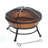Round Steel Wood Burning Smokeless Fire Pit