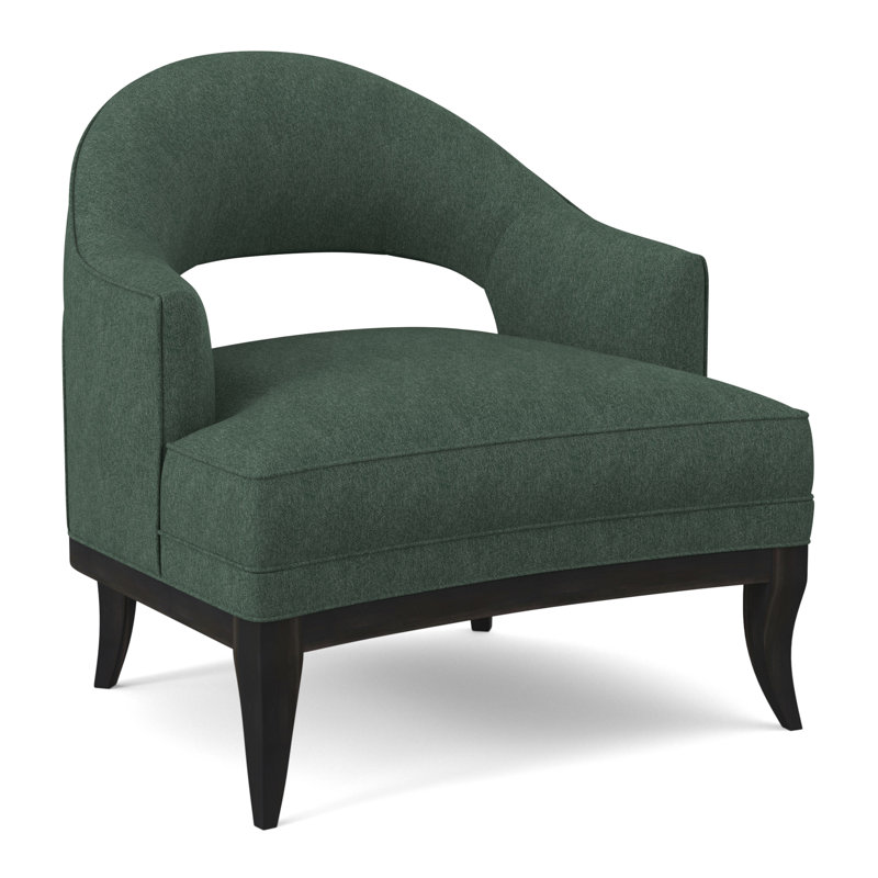 Fauteuil Mariposa, Espresso, Bleu royal structurel