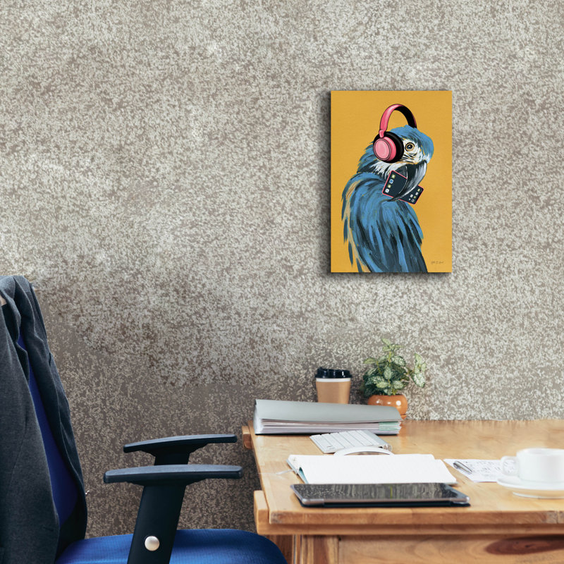 «Wild 3» par Yvette St. Amant, art mural sur toile, 26 po x 40 po, H 18 po x l 12 po x P 0,75 po