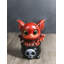 Figurine Red Scarlex Drake Potion Pals petit bébé dragon assis dans un chaudron