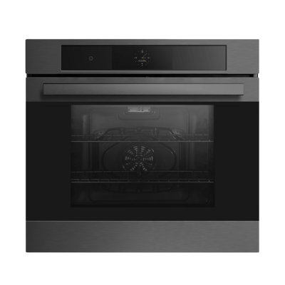Four mural simple 30 pouces, acier inoxydable noir