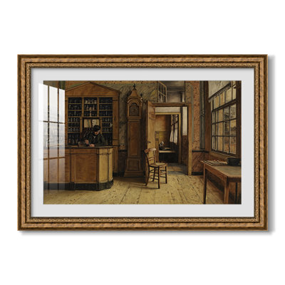 The Old Inn 'Het Loodshuis' in Antwerp, 1877-Henri de Braekeleer-Custom Framed Canvas