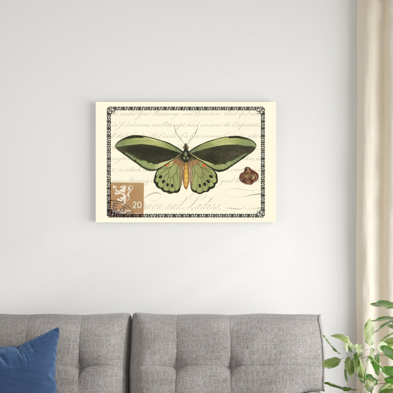 Butterfly Prose II, H 20 po x l 30 po x P 1,25 po