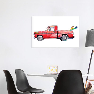" Surf Car IV " by Paul Mccreery Painting Print