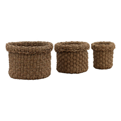Birchfield Basket Set of 3 Natural
