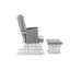 Reclining Glider Nursing Chair and Footrest-124210774