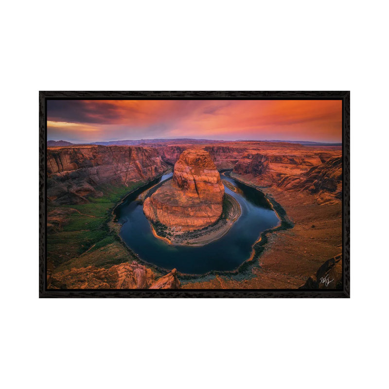 Morning Warning by Peter Coskun - Floater Frame Gallery-Wrapped Canvas Giclée on Canvas, Black Framed Canvas