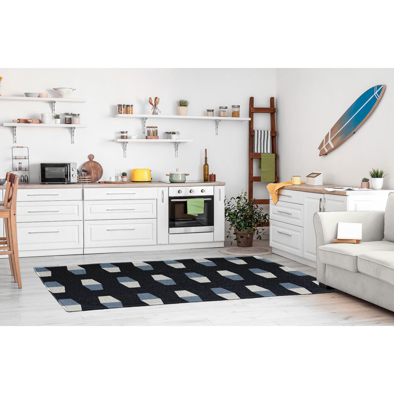 Lingebach Chenille Indoor Rug, Rectangle 5' x 7'